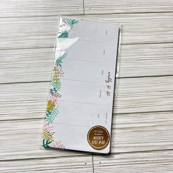 Weekly Calendar Organization Productivity Notepad - Picture 4 of 5